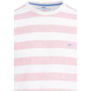 Fynch Hatton Slub Cotton Stripe T-Shirt